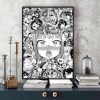 A Ahegao Manga Girl Vintage Posters Sticky Decoracion Painting Wall Art White Kraft Paper Home Decor 2 - Anime Posters Mall
