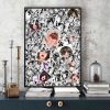 A Ahegao Manga Girl Vintage Posters Sticky Decoracion Painting Wall Art White Kraft Paper Home Decor 8 - Anime Posters Mall