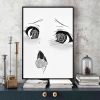 A Ahegao Manga Girl Vintage Posters Sticky Decoracion Painting Wall Art White Kraft Paper Home Decor 9 - Anime Posters Mall