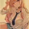 Anime My Dress Up Darling Retro Poster Kraft Paper Prints Posters Vintage Home Room Bar Cafe 40.jpg 640x640 40 - Anime Posters Mall