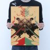 Anime One Piece Ace Vintage Kraft paper poster Bar Cafe Decorative Painting 50 5 35CM 2 - Anime Posters Mall
