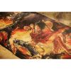 Anime One Piece Luffy Eissaab vintage kraft paper poster Cafe Decorative painting Restaurant home installation wall 4 - Anime Posters Mall