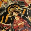 Anime One Piece character collection Vintage kraft paper poster series Cafe home decorative painting 4 - Anime Posters Mall
