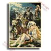 Anime Poster Goblin Slayer Posters Retro Kraft Paper Vintage Home Decor Painting Living Picture Gift Wall 1 - Anime Posters Mall
