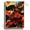 Anime Posters Tengen Toppa Gurren Lagann Printed Wall Poster Vintage Kraft Paper Home Living Room Wall 13 - Anime Posters Mall