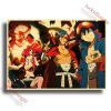 Anime Posters Tengen Toppa Gurren Lagann Printed Wall Poster Vintage Kraft Paper Home Living Room Wall 14 - Anime Posters Mall