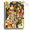 Anime Posters Tengen Toppa Gurren Lagann Printed Wall Poster Vintage Kraft Paper Home Living Room Wall 17 - Anime Posters Mall