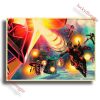 Anime Posters Tengen Toppa Gurren Lagann Printed Wall Poster Vintage Kraft Paper Home Living Room Wall 26 - Anime Posters Mall