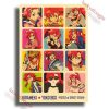 Anime Posters Tengen Toppa Gurren Lagann Printed Wall Poster Vintage Kraft Paper Home Living Room Wall 9 - Anime Posters Mall