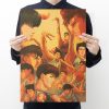 Anime SLAM DUNK Character collection kraft paper retro poster home decorative painting wall sticker decorative painting 5 - Anime Posters Mall