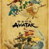 Anime The Last Airbender Avatar Series Retro Canvas Painting Poster Aesthetic HD Print Wall Art Pictures 12 - Anime Posters Mall