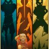 Anime The Last Airbender Avatar Series Retro Canvas Painting Poster Aesthetic HD Print Wall Art Pictures 13 - Anime Posters Mall