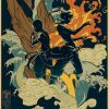 Anime The Last Airbender Avatar Series Retro Canvas Painting Poster Aesthetic HD Print Wall Art Pictures 18 - Anime Posters Mall