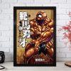 Baki Hanma poster Japanese comics anime home wall art decoration canvas poster HD inkjet children s 19 - Anime Posters Mall