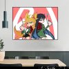 Burn The Witch Poster Wall For Living Room Art Poster Decoration Satin Fabric Bright Colors No 14 - Anime Posters Mall