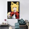 Burn The Witch Poster Wall For Living Room Art Poster Decoration Satin Fabric Bright Colors No 2 - Anime Posters Mall