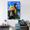 Burn The Witch Poster Wall For Living Room Art Poster Decoration Satin Fabric Bright Colors No 5 - Anime Posters Mall