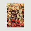 Classic Anime Kill La Kill Posters Mural Retro Kraft Paper Prints Wall Art Decor Room Decoration 26 - Anime Posters Mall
