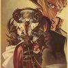 Classic Nostalgic Anime Manga Yu Gi Oh Retro Poster Canvas Painting Wall Art home Decoration kawaii 17 - Anime Posters Mall