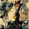 Classic Nostalgic Anime Manga Yu Gi Oh Retro Poster Canvas Painting Wall Art home Decoration kawaii 21 - Anime Posters Mall