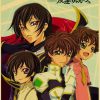 Code Geass Lelouch of The Rebellion Poster HD Print Painting Japanese Anime Kraft Paper Art Wall 6 - Anime Posters Mall