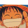 DLKKLB Anime Movie Poster One Piece Luffy Vintage Classic Home Simple Dormitory Cafe 51x36cm Wall Sticker 4 - Anime Posters Mall
