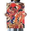 DLKKLB Classic Animation Movie SLAM DUNK Poster Vintage Bedroom Dormitory Home Decoration Painting 51x36cm Art Wall 6 - Anime Posters Mall