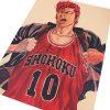 DLKKLB Classic Anime Movie SLAM DUNK Poster Vintage Basketball Home Decoration Painting Kraft Paper 51x36cm Art 1 - Anime Posters Mall