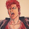 DLKKLB Classic Anime Movie SLAM DUNK Poster Vintage Basketball Home Decoration Painting Kraft Paper 51x36cm Art 2 - Anime Posters Mall