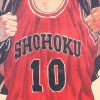DLKKLB Classic Anime Movie SLAM DUNK Poster Vintage Basketball Home Decoration Painting Kraft Paper 51x36cm Art 3 - Anime Posters Mall