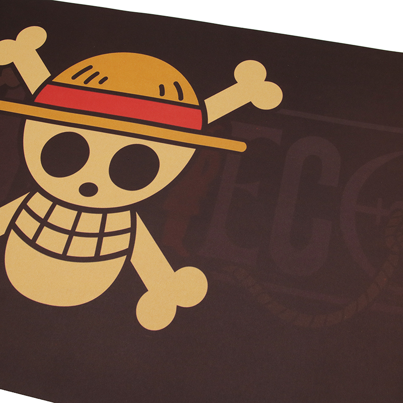 DLKKLB Classic Anime One Piece Poster Luffy Banner Kraft Paper Vintage Dormitory Home Decoration 50 5x35cm 2 - Anime Posters Mall