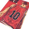DLKKLB Comic Slam Dunk Basketball Vintage Kraft Paper Room Decor Retro Poster Home Decorative Painting 51x36cm 1 - Anime Posters Mall