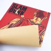 DLKKLB Comic Slam Dunk Basketball Vintage Kraft Paper Room Decor Retro Poster Home Decorative Painting 51x36cm 4 - Anime Posters Mall