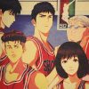 DLKKLB Comic Slam Dunk Basketball Vintage Kraft Paper Wall Sticker Bar Cafe Retro Poster Home Decorative 3 - Anime Posters Mall