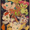 Digimon Adventure Poster Paintings Japan Anime Kraft Paper Classic Wall Art Prints Vintage Home Decor Birthday 10 - Anime Posters Mall