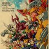 Digimon Adventure Poster Paintings Japan Anime Kraft Paper Classic Wall Art Prints Vintage Home Decor Birthday - Anime Posters Mall