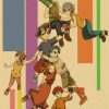 Digimon Adventure Poster Paintings Japan Anime Kraft Paper Classic Wall Art Prints Vintage Home Decor Birthday 16 - Anime Posters Mall