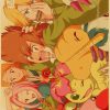 Digimon Adventure Poster Paintings Japan Anime Kraft Paper Classic Wall Art Prints Vintage Home Decor Birthday 22 - Anime Posters Mall