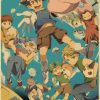 Digimon Adventure Poster Paintings Japan Anime Kraft Paper Classic Wall Art Prints Vintage Home Decor Birthday 26 - Anime Posters Mall