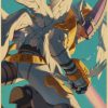 Digimon Adventure Poster Paintings Japan Anime Kraft Paper Classic Wall Art Prints Vintage Home Decor Birthday 31 - Anime Posters Mall