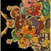 Digimon Adventure Poster Paintings Japan Anime Kraft Paper Classic Wall Art Prints Vintage Home Decor Birthday 5 - Anime Posters Mall