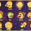 European and American popular anime Rick retro art poster home Decoration bedroom decoration Painting Wall Art 1 - Anime Posters Mall