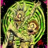 European and American popular anime Rick retro art poster home Decoration bedroom decoration Painting Wall Art 15 - Anime Posters Mall