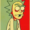 European and American popular anime Rick retro art poster home Decoration bedroom decoration Painting Wall Art 19 - Anime Posters Mall