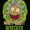 European and American popular anime Rick retro art poster home Decoration bedroom decoration Painting Wall Art 21 - Anime Posters Mall
