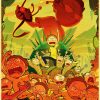 European and American popular anime Rick retro art poster home Decoration bedroom decoration Painting Wall Art 8 - Anime Posters Mall