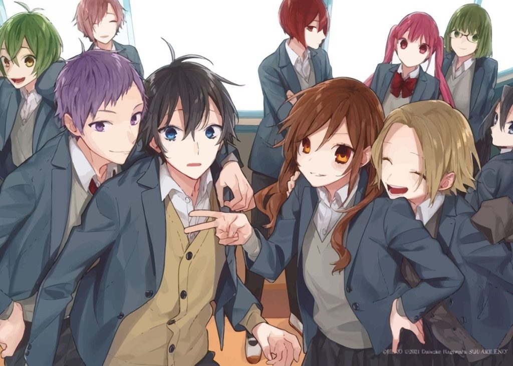 Horimiya Posters Famous Japan Cartoon Anime Comics Picture For Living Room Modern Quality Canvas Painting Art 19 - Anime Posters Mall