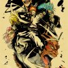 Hot Anime BLEACH Poster Retro Manga Kraft Paper Posters DIY Vintage Home Room Bar Cafe Decor 18 - Anime Posters Mall
