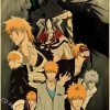 Hot Anime BLEACH Poster Retro Manga Kraft Paper Posters DIY Vintage Home Room Bar Cafe Decor 21 - Anime Posters Mall