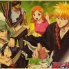 Hot Anime BLEACH Poster Retro Manga Kraft Paper Posters DIY Vintage Home Room Bar Cafe Decor 41 - Anime Posters Mall